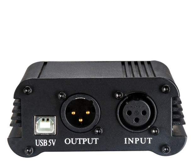Mozos M48P zasilacz USB PHANTOM +48V do mikrofonów XLR - 1240056 - zdjęcie 2
